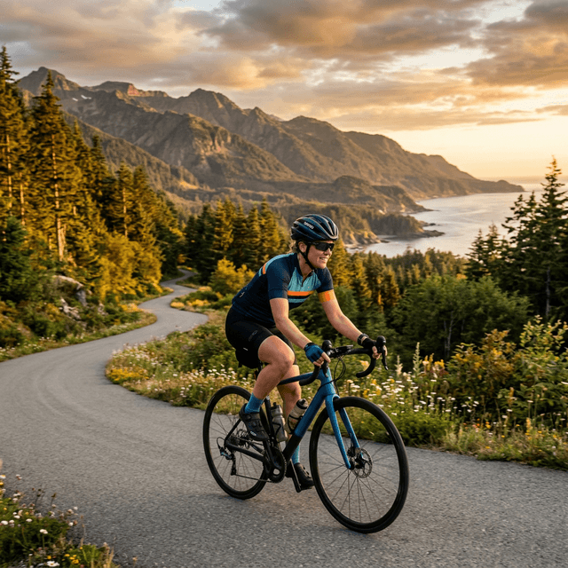 Intermediate cyclist